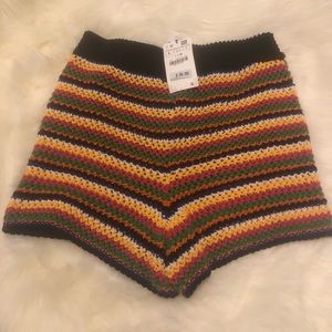 Zara crotchet shorts!